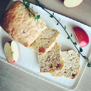 Non oil Apple bread